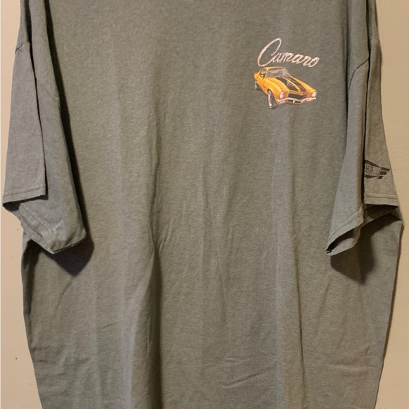 ❤️Gildan Camaro Men's 2XL Camaro Logo Green Short Sleeve T-Shirt - Picture 11 of 13